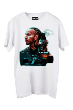 Remera Lewis Hamilton (Nevada, Negra o Blanca) en internet