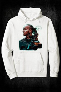 Buzo Hoodie - Lewis Hamilton (Off White) - comprar online