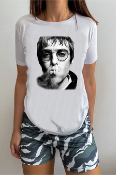 Remera Liam Gallagher Face (Mujer) en internet
