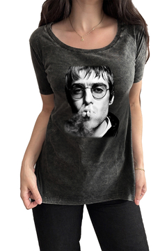 Remera Liam Gallagher Face (Mujer)