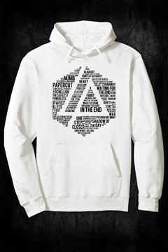 Buzo Hoodie - Linkin Park LOGO (Off White) - comprar online