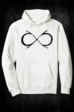 Buzo Hoodie - Los Piojos Infinito ♾ SOLO (Off White) - comprar online