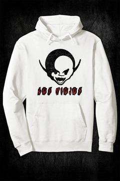 Buzo Hoodie - Los Piojos (ROJO) (Off White) - comprar online