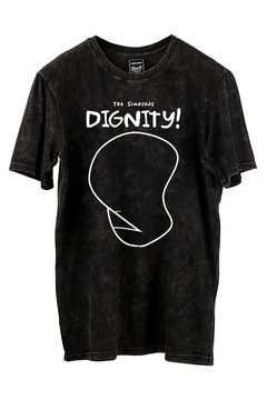 Remera Los Simpsons - Dignidad (Nevada o Negra)