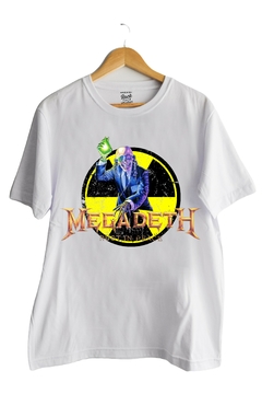 Remera Megadeth 1 - Rust in Peace (Nevada,Negra o Blanca) - comprar online