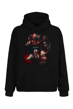 Buzo Hoodie Messi GOAT (Negro) - comprar online