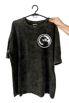 Remera Mortal Kombat Logo (Nevada, Negra o Blanca)