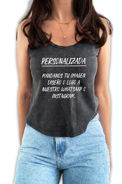 Musculosa Personalizada (Nevada- Corta)