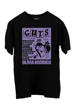 Remera Olivia Rodrigo (Nevada o Negra) en internet