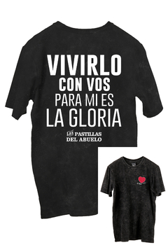 Remera Las Pastillas del Abuelo - Acustico (Frente y Espalda) (Nevada o Negra) - comprar online