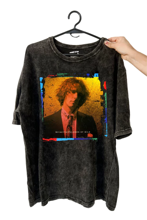 Remera Spinetta - Peluson Of Milk (Nevada, Negra o Blanca)