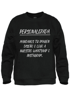 Buzo Oxid Wash - Personalizado (Solo Frente)