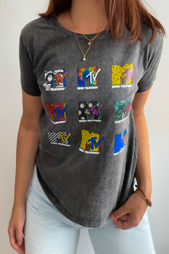 Remera Mtv (Mujer)