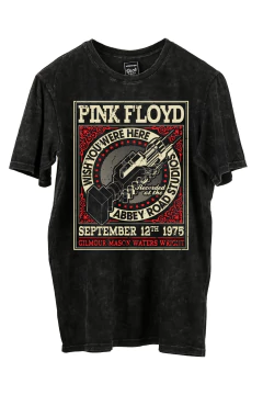 Remera Pink Floyd - Abbey Road Studios 1975 (Nevada o Negra)