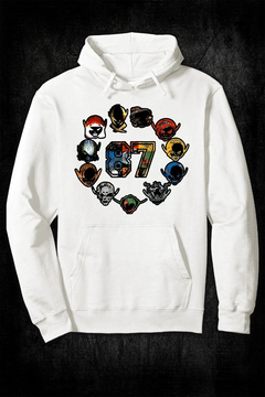 Buzo Hoodie - Los Piojos 87 (Off White) - comprar online