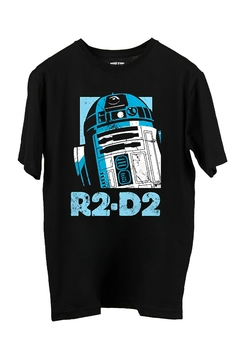 Remera R2D2 (Nevada o Negra) - comprar online