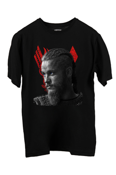 Remera Vikings - Ragnar (Nevada, Negra o Blanca) - comprar online
