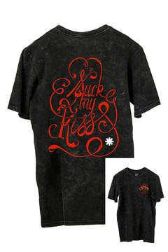 Remera Red Hot - Kiss and Love FRENTE y ESPALDA (Nevada, Negra o Blanca)