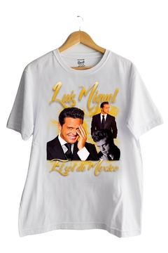 Remera Luis Miguel (Nevada, Negra o Blanca) en internet