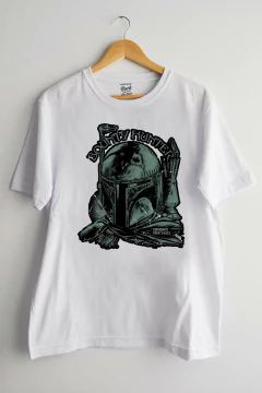 Remera Star Wars Boba Fett (Nevada, Negra o Blanca) - comprar online