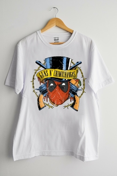Remera Deadpool - GnR (Nevada, Negra o Blanca) en internet