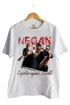 Remera The Walking Dead - Negan (Nevada, Negra o Blanca) en internet