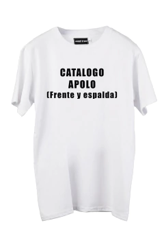 Remera Catalogo Apolo (Frente y Espalda) - Whisky N' Dust