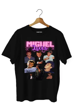 Remera Luis Miguel 90´ (Nevada, Negra o Blanca) - comprar online