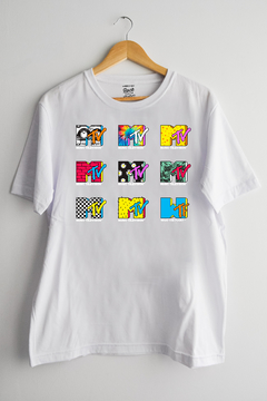Remera MTV (Nevada, Negra o Blanca) en internet