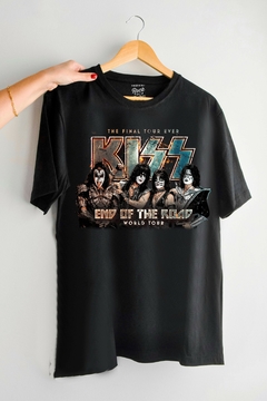 Remera K.iss - End of the Road (Nevada, Negra o Blanca) - comprar online
