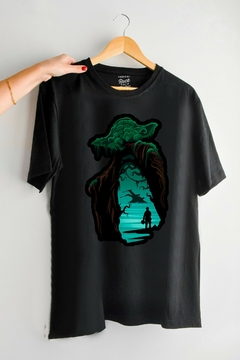 Remera Star Wars - Yoda Swamp (Nevada, Negra o Blanca) - comprar online