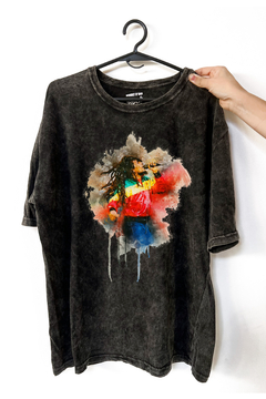 Remera Bob Marley (Nevada, Negra o Blanca)