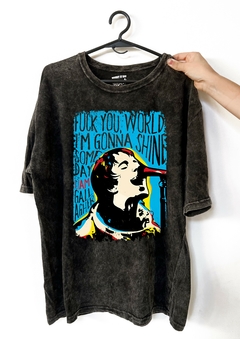 Remera Oasis - Fuck you, world (Nevada, Negra o Blanca)