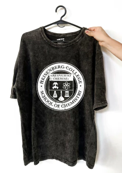 Remera Breaking Bad - Heisenberg College (Nevada, Negra o Blanca)