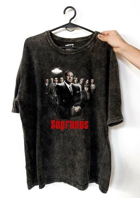 Remera The Sopranos (Nevado o Negra)