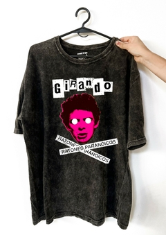 Remera Ratones Paranoicos - Girando (Nevada, Negra o Blanca)
