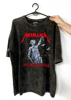 Remera Metallica -And Justice for all (Nevada,Negra o Blanca)