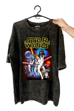 Remera Star Wars Full (Nevada, Negra o Blanca)