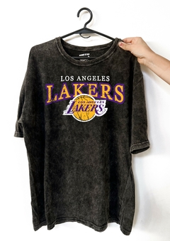 Remera Lakers (Nevada, Negra o Blanca)