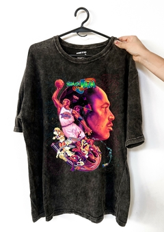 Remera Space Jam - Jordan (Nevada, Negra o Blanca)