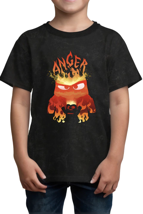 Remera Intensamente - Furia (Niño/a Nevada)