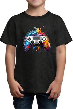 Remera Joystick Playstation (Niño/a Nevada)