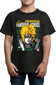 Remera Naruto Minato Namikaze (Niño/a Nevada)