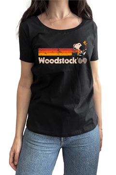 Remera Woodstock '69 (Mujer) - comprar online