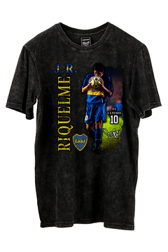 Remera Boca Juniors - Juan Roman Riquelme (Nevada o Negra)
