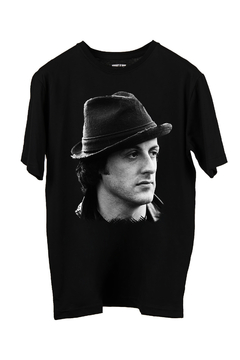 Remera Rocky Balboa Face (Nevada,Negra o Blanca) - comprar online