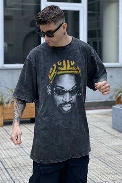 Remera Dennis Rodman Face (Oversize Nevada)