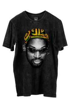 Remera Dennis Rodman Face (Nevada o Negra)