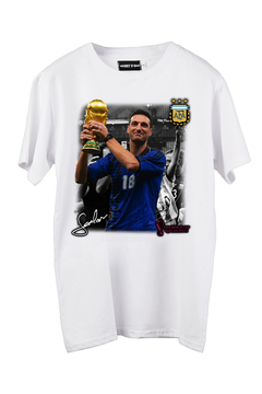 Remera Scaloni (Nevada,Negra o Blanca) en internet