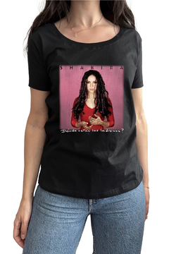 Remera Shakira Donde estan los ladrones? (Mujer) en internet